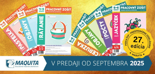 24. Edícia pracovných zošitov pre materské školy 2024 / 2025