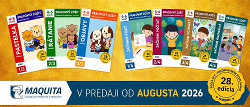 24. Edícia pracovných zošitov pre materské školy 2026 / 2027